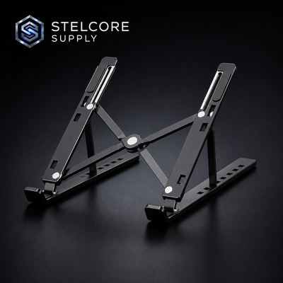 N3 Aluminum Laptop Stand — Foldable & Portable