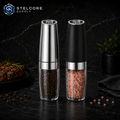Electric Salt & Pepper Grinder — One-Hand Operation
