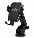 10W Qi Wireless Fast Charging Car Mount — Universal Dashboard & Windshield Holder