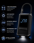 Portable Digital Tire Inflator with LED Display — Wireless Air Compressor for Cars, Bikes & Motorcycles