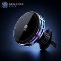 15W Magnetic Wireless Charging Car Mount — Universal Vent Fit