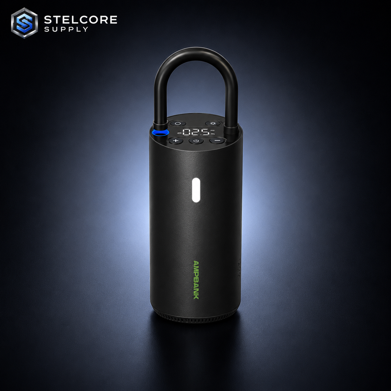 Smart Portable Tire Air Pump — Digital Display