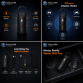 Smart Portable Tire Air Pump — Digital Display