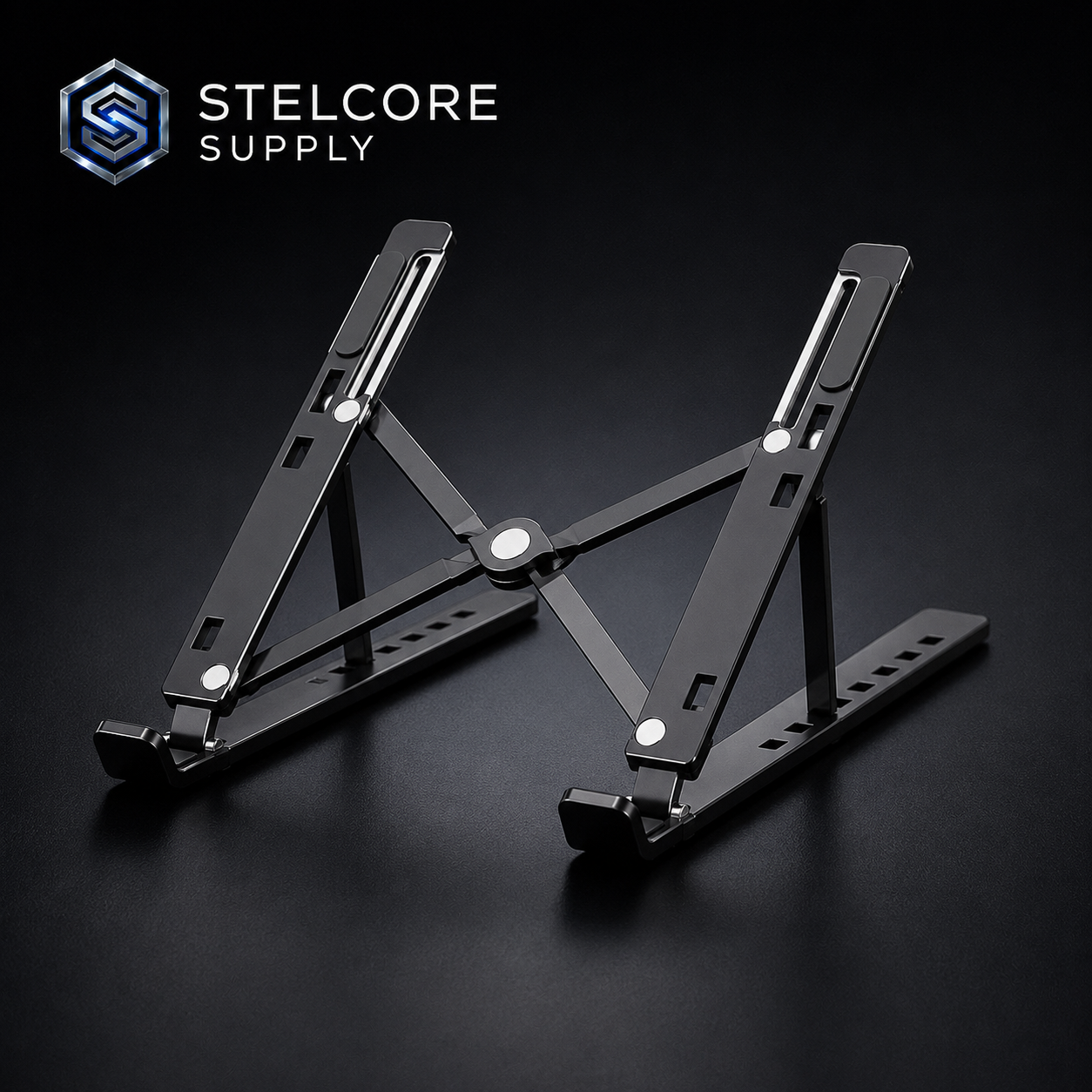 N3 Aluminum Laptop Stand — Foldable & Portable