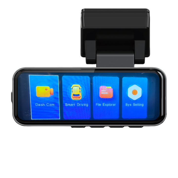 4K AI Dash Camera with ADAS — Lane Alert, Collision Warning, Night Vision
