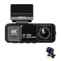 4K AI Dash Camera with ADAS — Lane Alert, Collision Warning, Night Vision