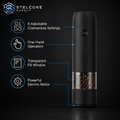 Electric Salt & Pepper Grinder — One-Hand Operation